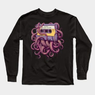 Octopus Garden Cassette Long Sleeve T-Shirt